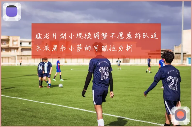 猛龙计划小规模调整不愿意拆队追求浓眉和小萨的可能性分析